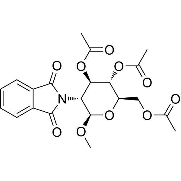 Methyl3,4,6-tri-O-acetyl-2-deoxy-2-phthalimido-b-D-glucopyranoside 76101-13-8